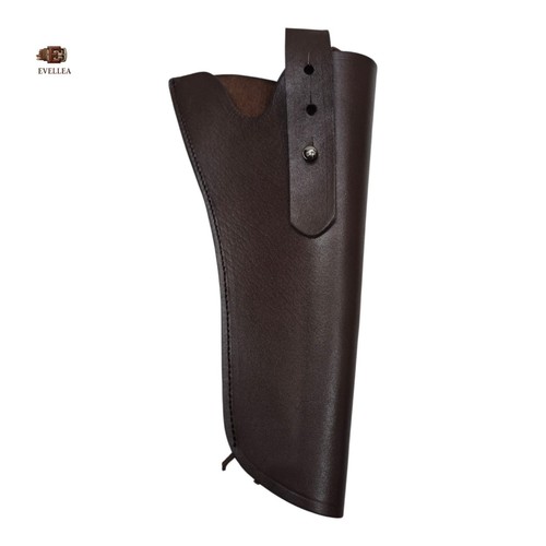 Single action gun holster - single, dark