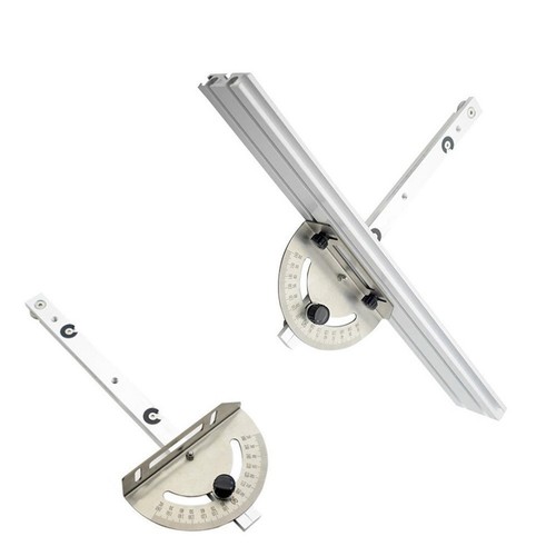 Adjustable angle miter gauge - adjustable,