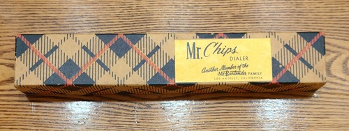 Unique vtg chips dialer - mr.,
