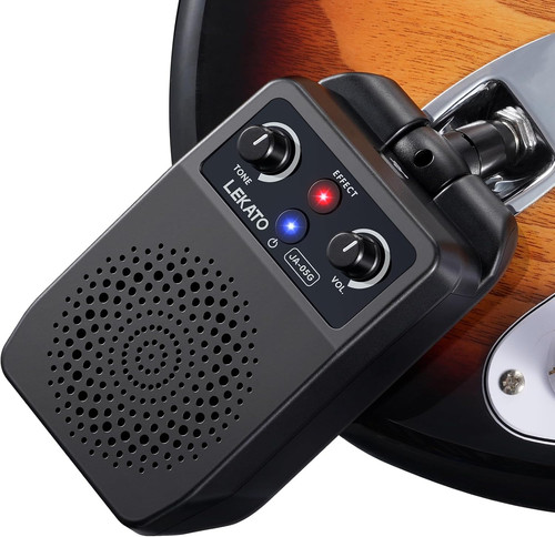 Lekato guitar amp portable - portable, 5w