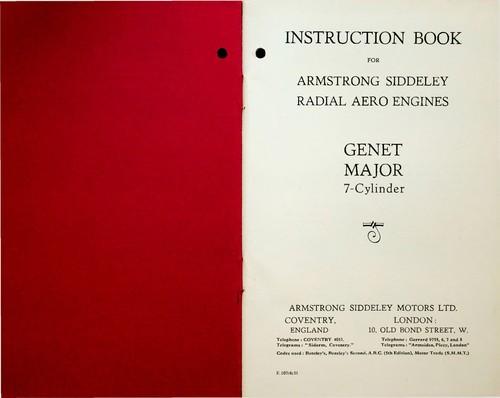 Armstrong siddeley genet - armstrong,