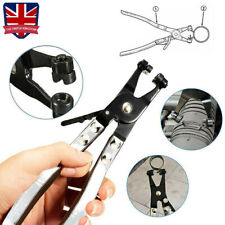 Car Water Pipe Hose Clip Pliers Clamp Swivel Drive Jaw Locking Removal Tool 45°