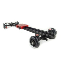 CAMERA SD-1 23" DSLR Camera Slider Dolly Track Video Stabilizer System W/ Wheel