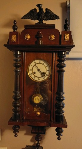 Antique vienna regulator - antique,