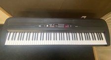 Korg SP280 Digital Piano-88 Weighted Keys + Attachable Legs, Pedal, Case & Power