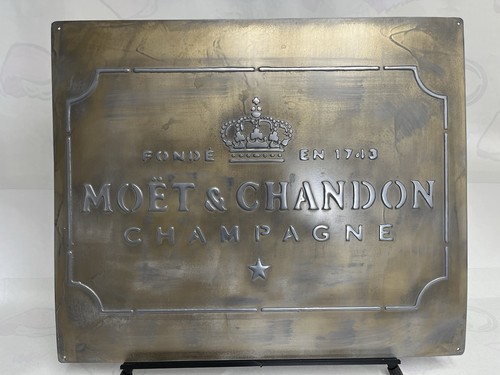 Moet chandon vintage metal - moet,