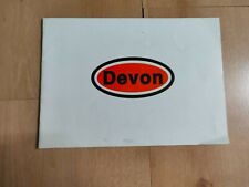 Devon Conversions Bus, Ambulance and Welfare Vehicle Owners Instruction Manual