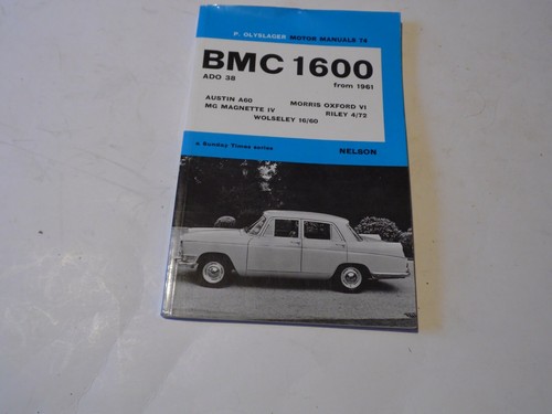 Bmc 1600 from 1961 motor - from,