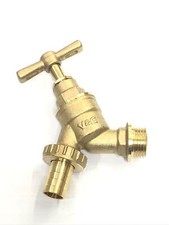 Garden Bib Tap with Wall Plate