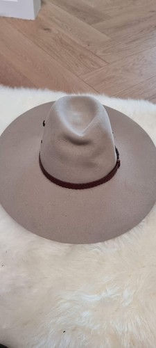 Akubra riverina fur felt hat - felt,