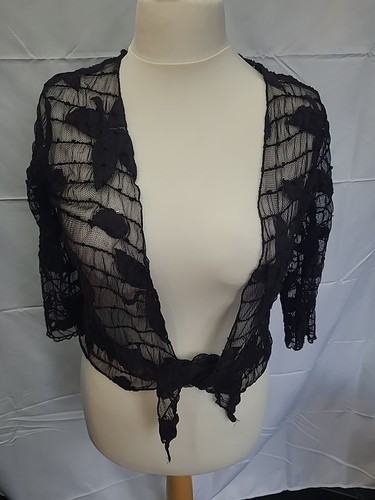 Per una black lace - black, sequin