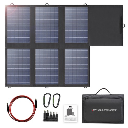 Allpowers 60w foldable solar - 60w,
