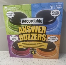 Recordable Answer Quiz Buzzers