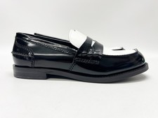 JEFFREY CAMPBELL Black and White Loafer Shoes - UK 8 EX DISPLAY - RRP = £120.00