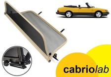 NEW Premium CREAM Wind Deflector SAAB 900 MKI Convertible 1986-1994 Cabrio