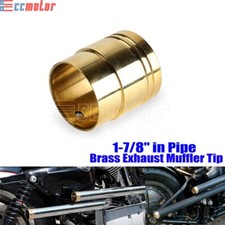 1-7/8" Brass Motorcycle