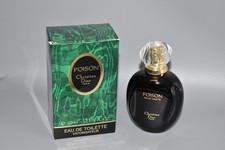 Poison Christian Dior Eau de Toilette Vaporisateur 50ml Vintage Original Box Tray #AA4