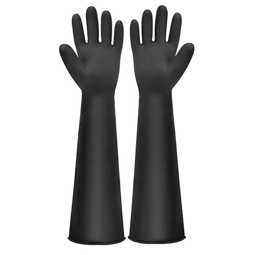 Long rubber gloves xl - 22“,