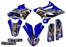 2015-2018 YZ 85 PODIUM Blue Senge Graphics Kit Compatible with Yamaha