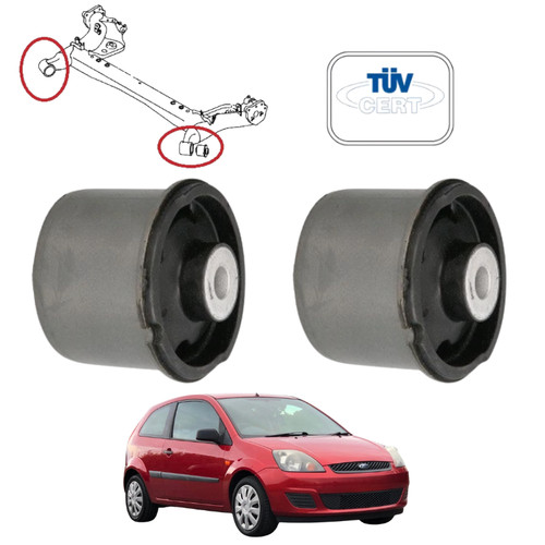 Rear axle subframe bushes - subframe, pair