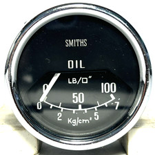 Smiths 2" 52mm Oil Pressure