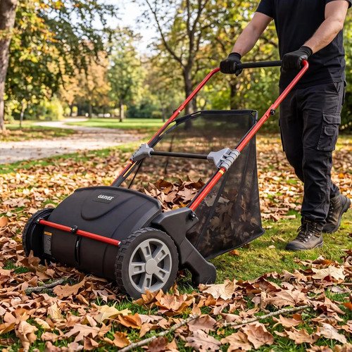 Inch push lawn sweeper - inch,