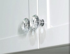 Large Door Crystal Glass Style