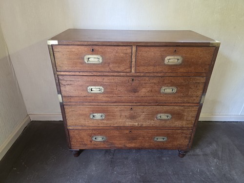 19th century mahogany military - 19th,