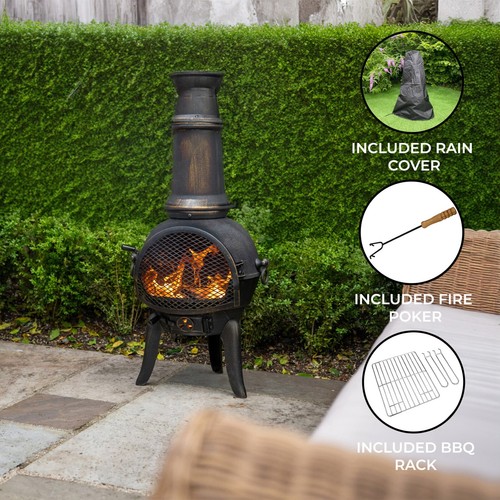 Chimenea outdoor patio heater - outdoor,
