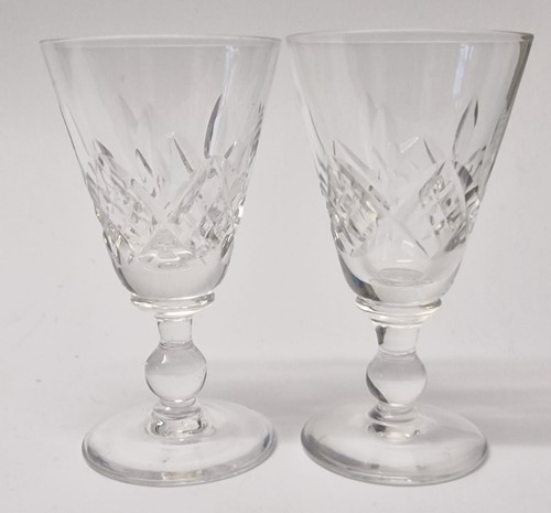 Stuart crystal sherry glasses - crystal,