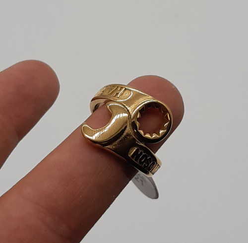 Harley davidson gold - gold, wrench