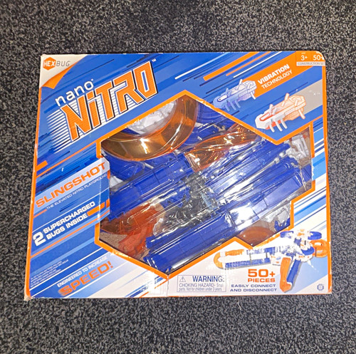 Hexbug nano nitro - nitro, slingshot