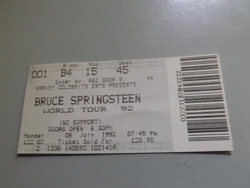 Bruce springsteen world tour - bruce,