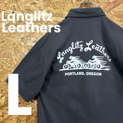 Langlitz leathers gray polo - leathers,