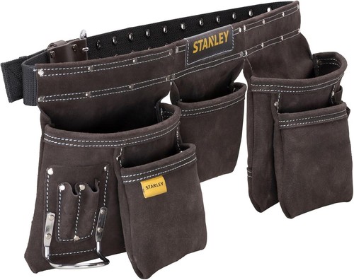 Stanley leather tool apron - stanley,