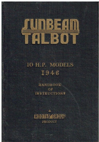 Sunbeam talbot saloon - sunbeam,