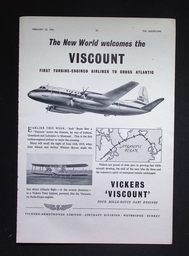Original 1953 advert - 1953,