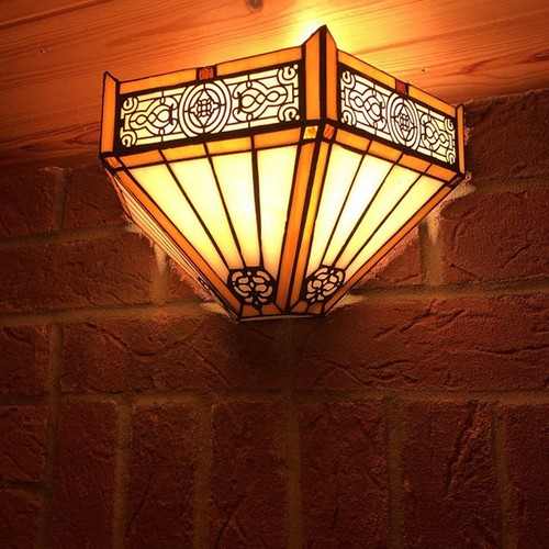 Tiffany style wall light - tiffany,