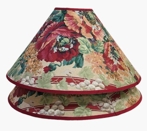 Vintage floral lampshades 2 - floral, x