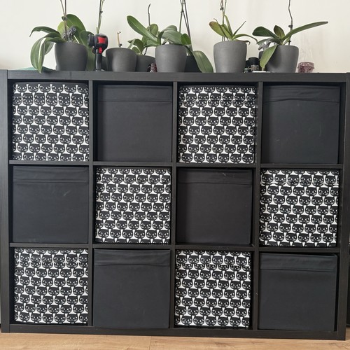 Ikea black cube storage - ikea, 12-cube