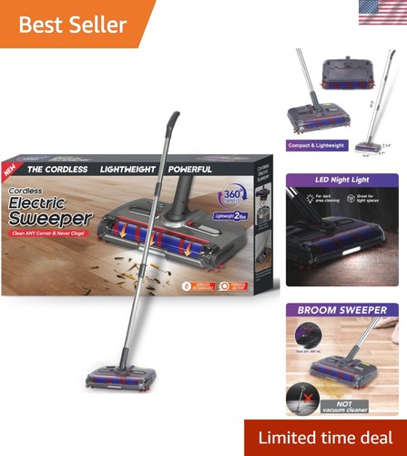 Cordless rechargeable sweeper - cordless,