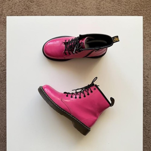 Women martens boots pink - women,