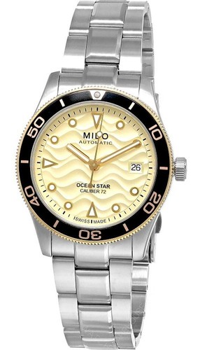 Mido ocean star 39mm - mido, champagne