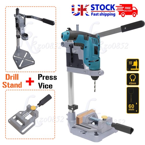 Adjustable drill bench press - drill,