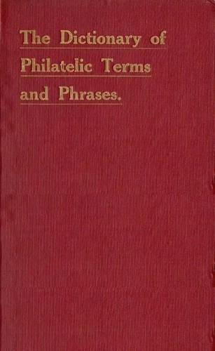 Dictionary philatelic terms - of,