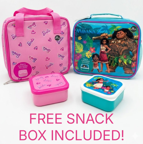 Girls barbie moana lunch bag - barbie,