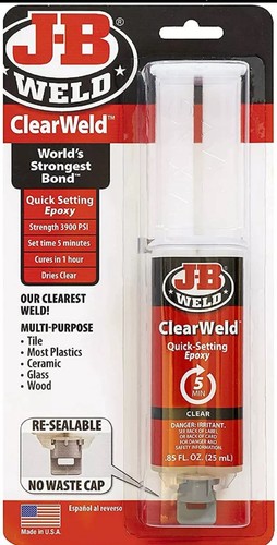 Genuine weld clear glue - weld,