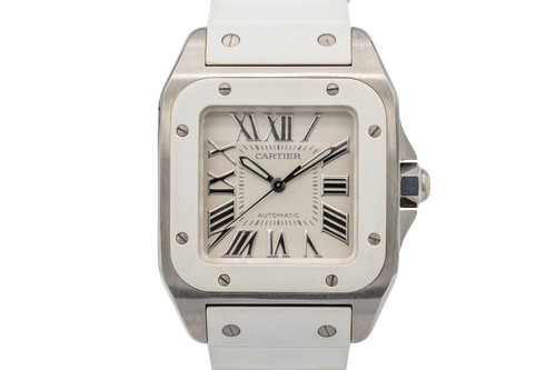 Cartier santos 100 - 100, midi