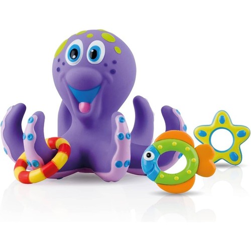 Nuby floating octopus bath toy - octopus,