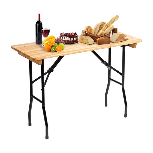 Wooden folding table and - folding,